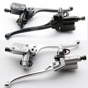 電瓶車左右碟剎上泵總 英克萊龜王電動車配件大全前后剎車上泵改裝