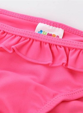 2~7Y Biquini Infantil Solid color Girls swimwear High qualit