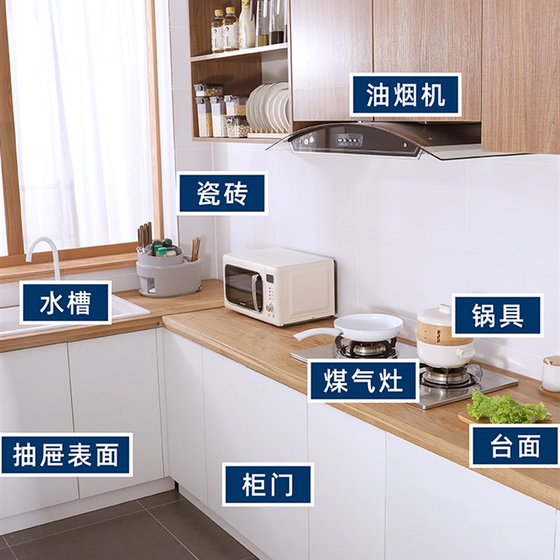 优思居油烟机清洗剂家用瓦斯炉清洁强力去污渍泡沫一喷重油渍净