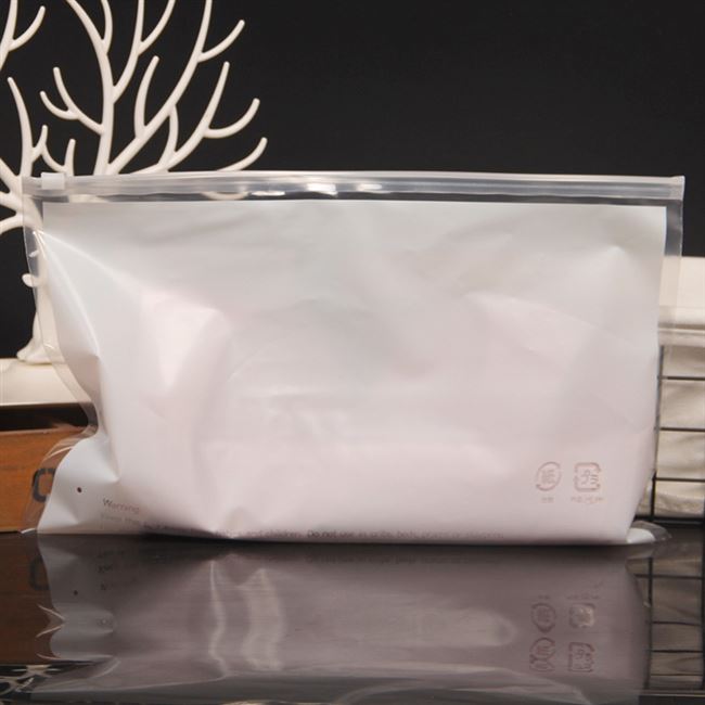 拉链袋皮裤pe英文文胸包装袋内搭裤短裤儿童衣服T恤横拉内裤袋