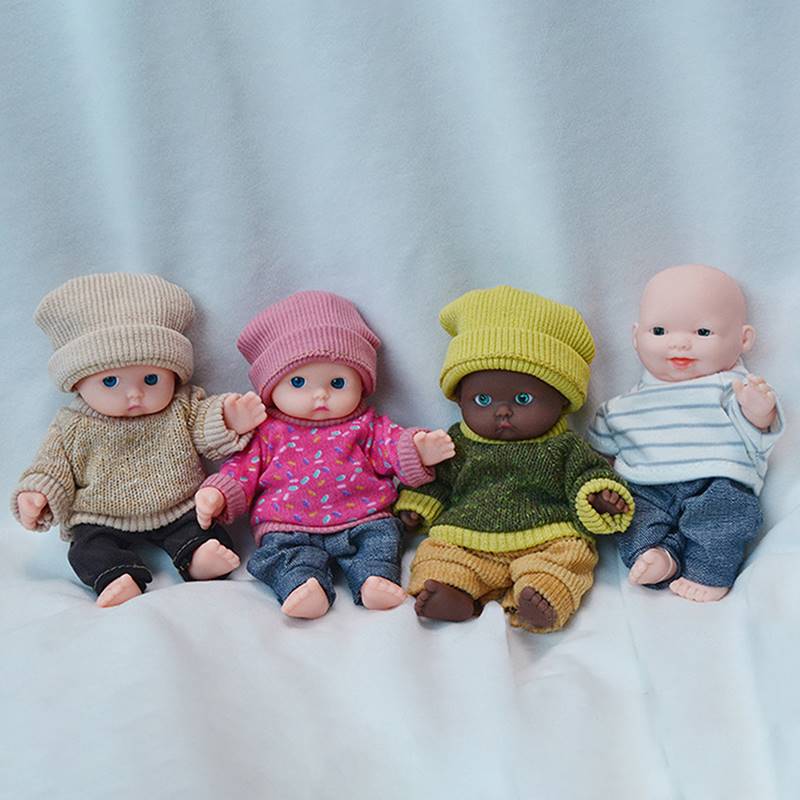 Reborn Dolls Baby Reborn Silicone Reborn Baby Doll 12cm Palm