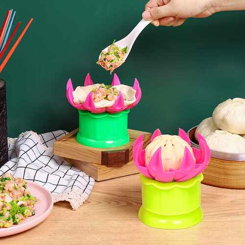 极速Kitchen  Pastry Pie Dumpling Maker Chinese Baozi Mold Ba
