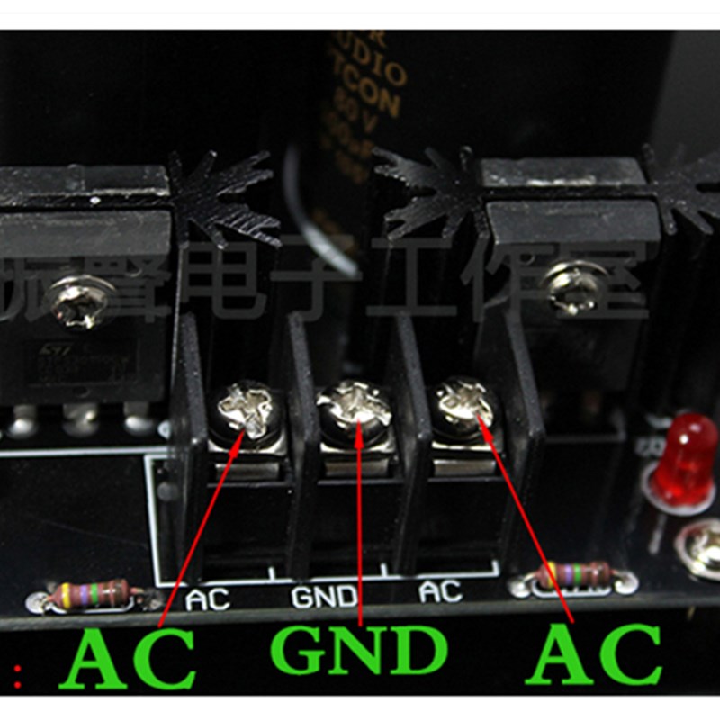 成品板 依那15000UF100V 6电容焊式肖特基整流滤波电源板