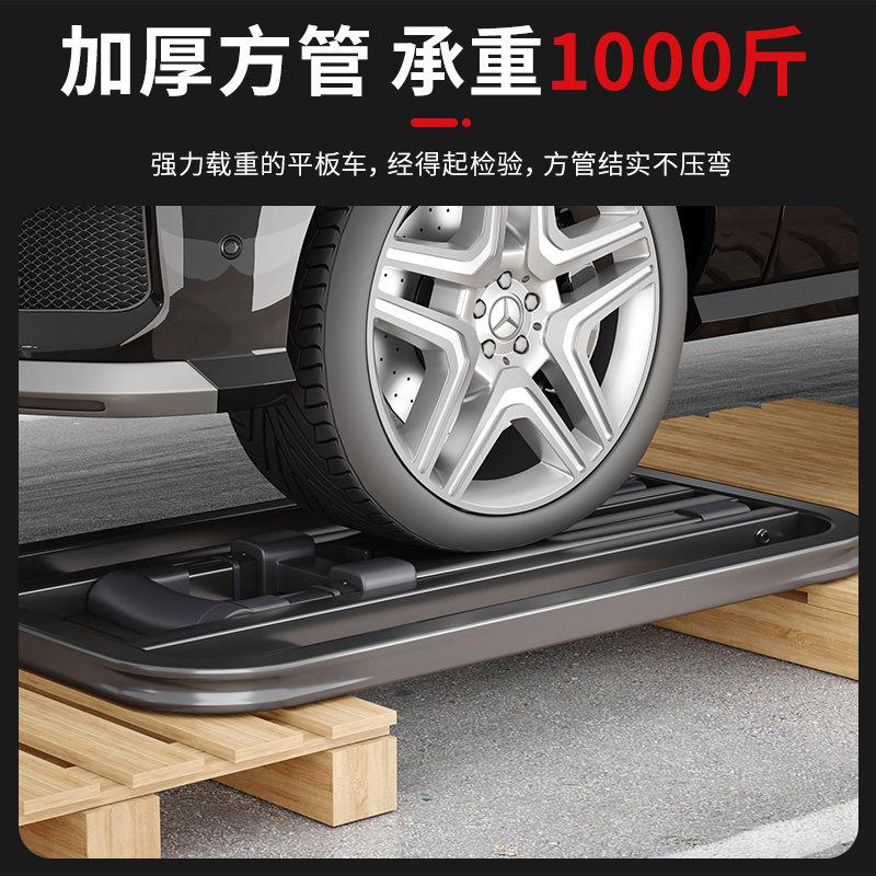 手推车拉货折叠搬运车家用小拉车快递小推车可携式行李拉杆车平板