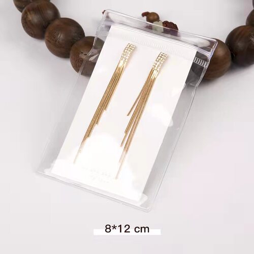 极速透明PVC自封袋加厚塑料粘口袋 密封包装袋饰品自粘袋收纳袋可