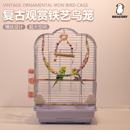 birdstory鸟笼复古铁艺大空间