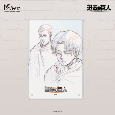 I.G WIT 进击的巨人Key:prime亚克力面板 动漫周边收藏原版日谷