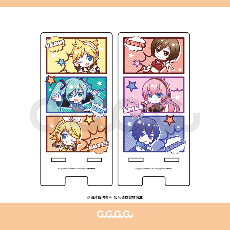 GuGuGuGu现货 A3初音未来 漫画风Q版亚克力支架立牌 日谷动漫周边