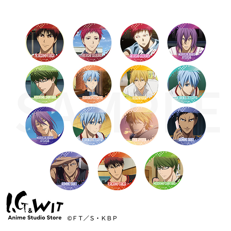 黑子的篮球场面写马口铁徽章盲抽