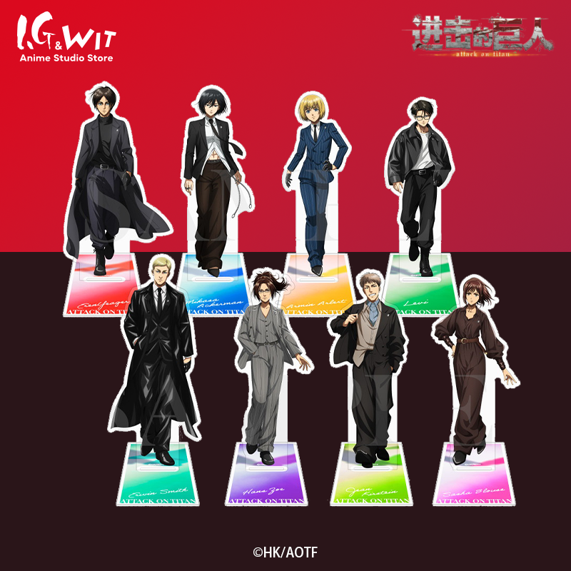 I.G WIT 进击的巨人RUNWAY亚克力立牌撤退的矮人