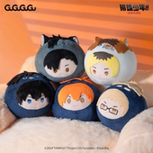 排球少年中号毛绒团子捏捏乐礼物挂件痛包装 年终狂欢 饰集合