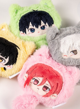 【29元任选2件】蓝色监狱毛绒零钱包洁世一蜂乐回千切凪全4款ZK