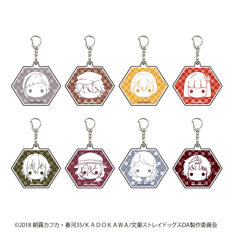 【11.11限时秒】A3文豪野犬DEADAPPLE06/07Q版盲抽亚克力挂件日谷