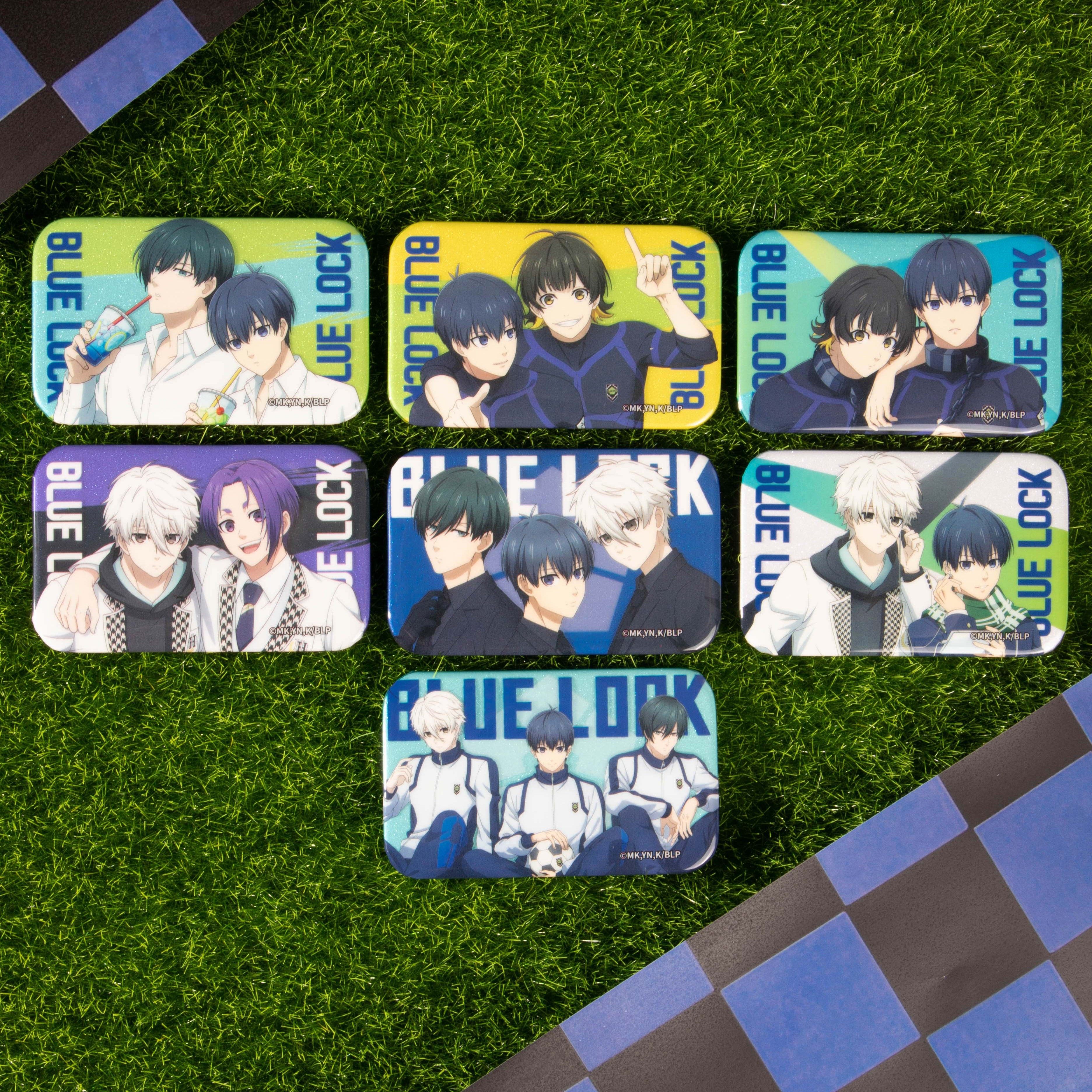 【29元任选10件】蓝色监狱方形马口铁徽章蓝锁周边,模玩/动漫/周边/娃圈三坑/桌游,动漫徽章/立牌,淘宝优惠券,粉丝福利购,淘宝优惠卷