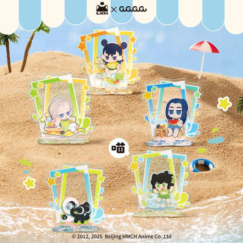 GuGuGuGu 罗小黑纳凉夏日系列亚克力立牌盲抽动漫周边【预售】
