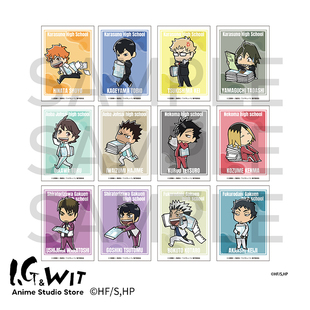 制作现场系列 排球少年 Q版 收藏卡 日谷 I.G 动漫谷子原版 WIT