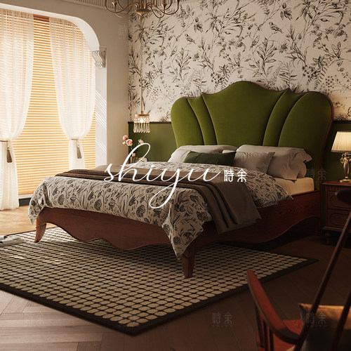 【巴黎旧梦白橡床】|左岸情调