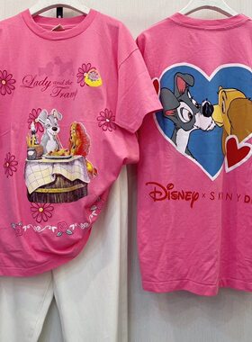 Story Carrie    甜酷风辣妹小姐与流浪汉Lady and the Tramp短袖