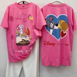 Story Carrie    甜酷风辣妹小姐与流浪汉Lady and the Tramp短袖