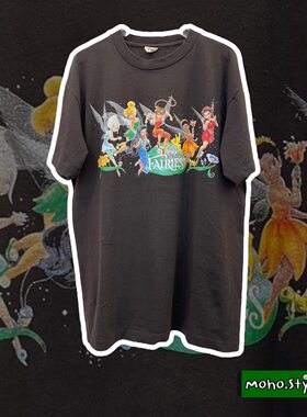 Story Carrie 森林小精灵重磅水洗嘻哈Rap穿搭辣妹学院风短袖T恤