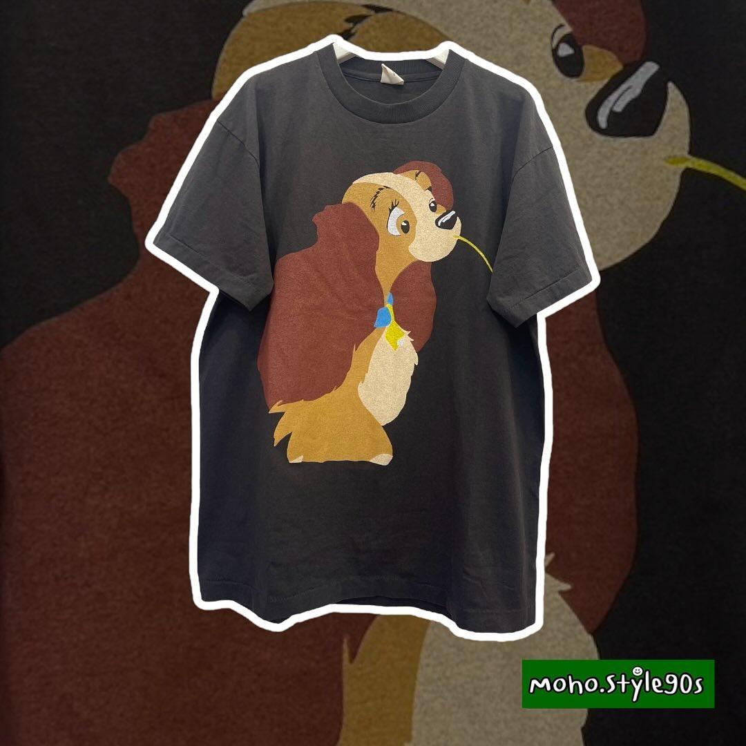 Story Carrie  无性别穿搭lady and the tramp宽松高街短袖T恤