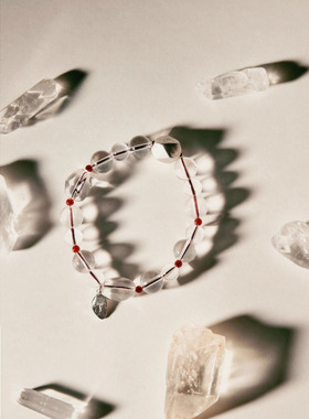 TenderSociety白水晶手链