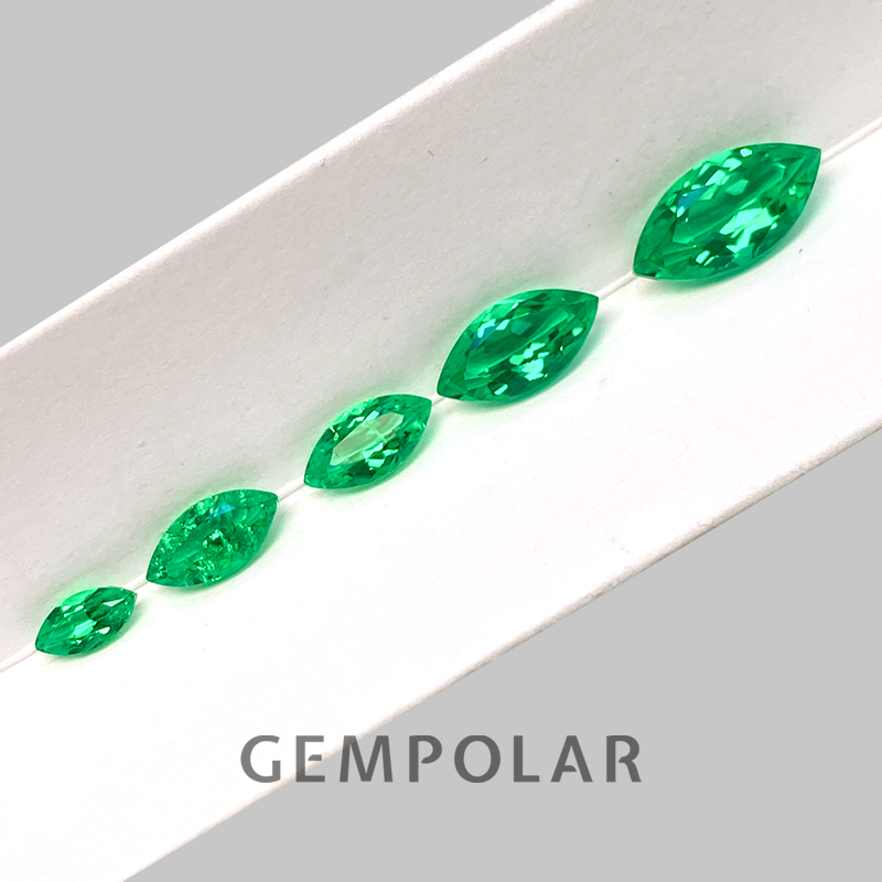 马眼培育哥伦比亚祖母绿精品裸石