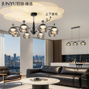 意式 設(shè)計(jì)師創(chuàng)意大廳主燈現(xiàn)代簡(jiǎn)約輕奢高級(jí)感 極簡(jiǎn)客廳吊燈2025新款