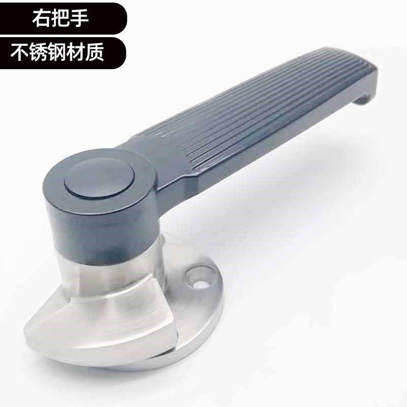 蒸箱烘箱蒸饭车把手锁海鲜蒸柜拉手商用厨具配件环保机械设备门锁