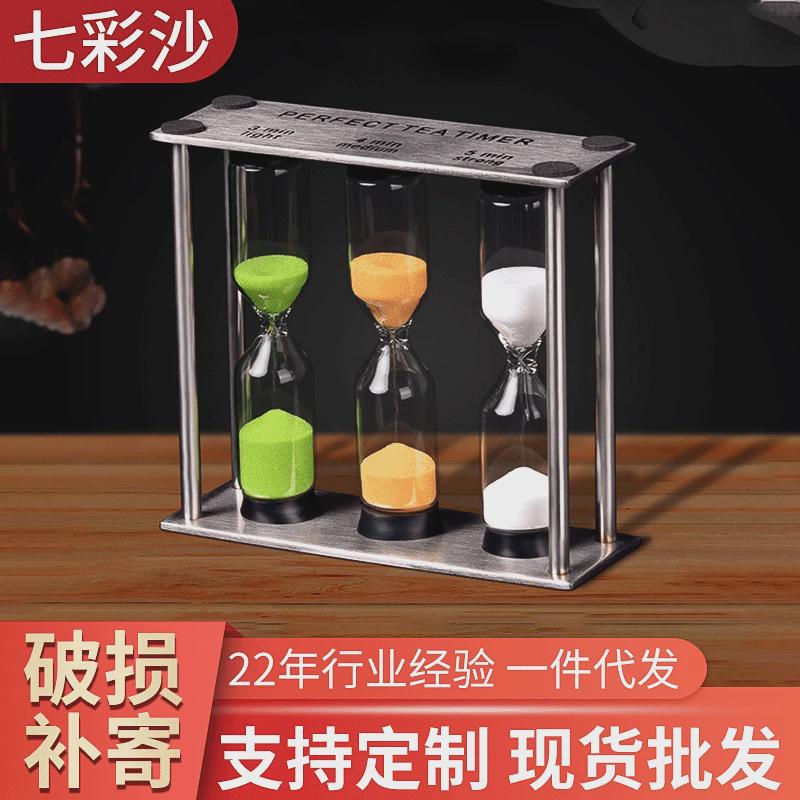 沙漏计时器1/2/3/4/5分钟创意时间漏斗家居客厅装饰摆件生日礼物