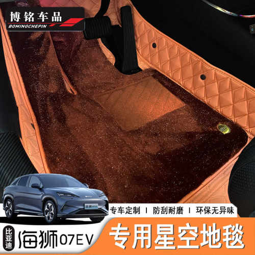 海狮07EV360软包星空脚垫