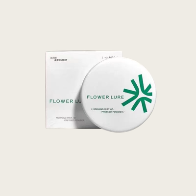 Flower Lure花间颂晨雾高清粉饼定妆控油持久补妆蜜粉哑光不脱妆