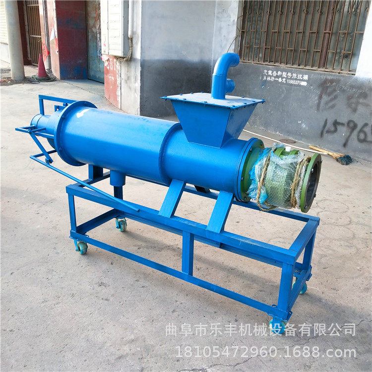 河南小型180型号猪粪牛粪鸡鸭粪干湿分离处理机粪便脱水处理机