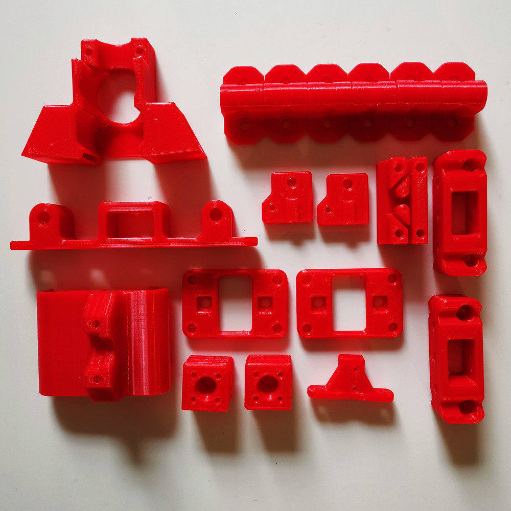 I3结构3D打印机Swing V1.0打印件PETG材质大鱼DIY