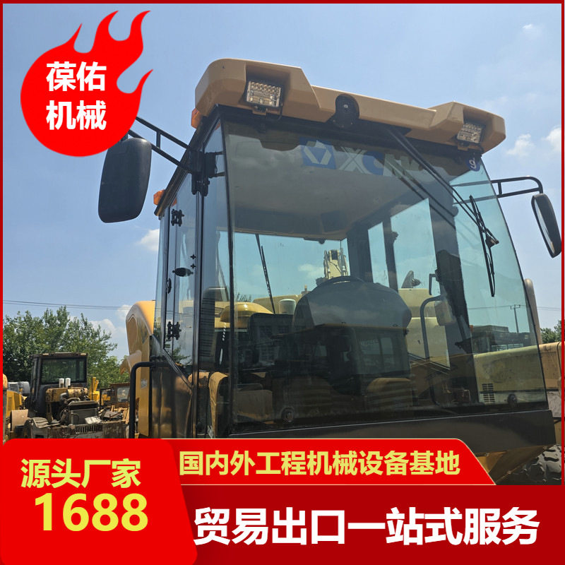 Export trade旧振动压路机旧22吨压路机18吨垂直振动压实机 现场