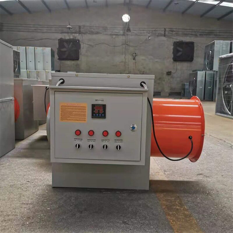 畜牧养殖业取暖升温设备 育雏取暖器 养鸡场 10kw电加热风机
