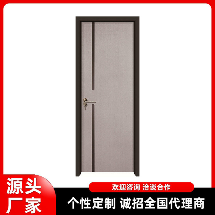 加工定制防水坚固耐用转印门 出租屋厕所洗手间门 树脂门木塑门