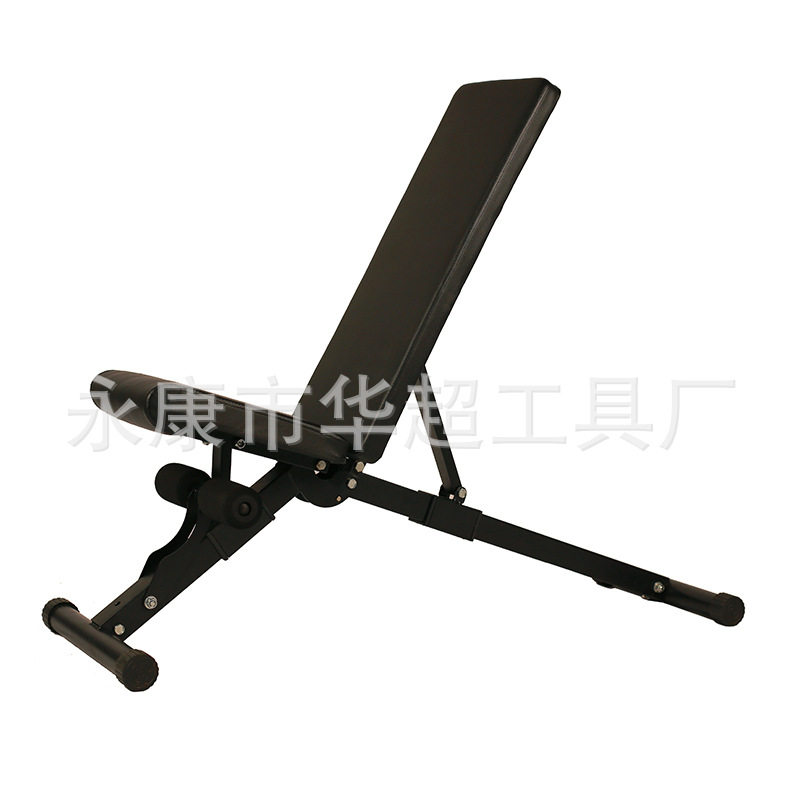 家居健身器材 可调节仰卧起坐训练哑铃凳 健身椅健身房器械批发