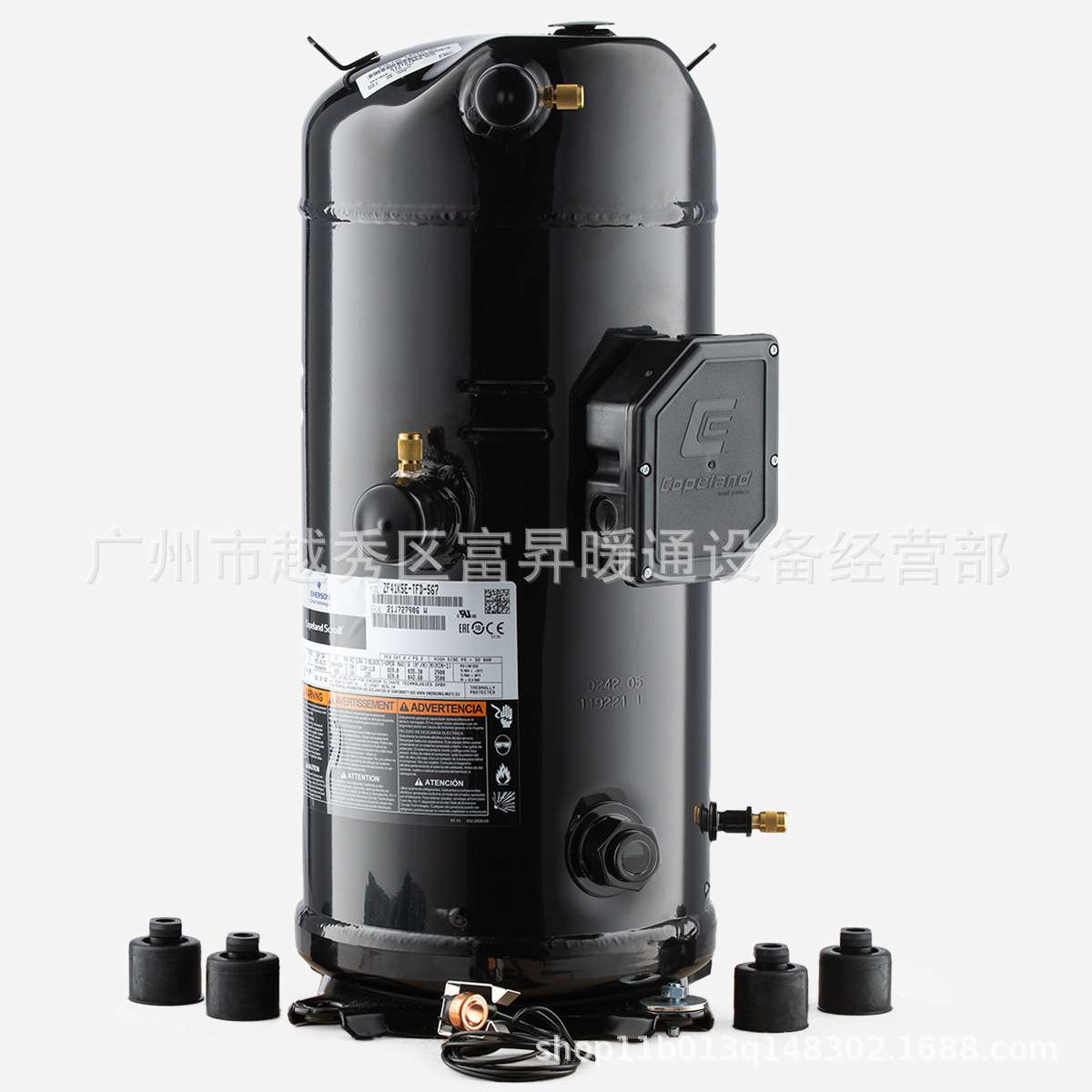 食品冷藏机组用谷轮涡旋制冷主机ZF48K4E-TWR-567/ZF48K4-TWR-567