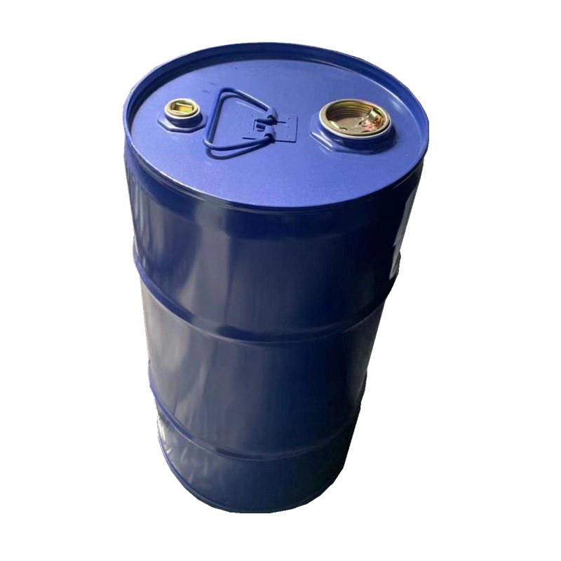加厚25L-200kg密封铁皮桶圆形开口带盖铁桶烤漆镀锌化工汽油桶
