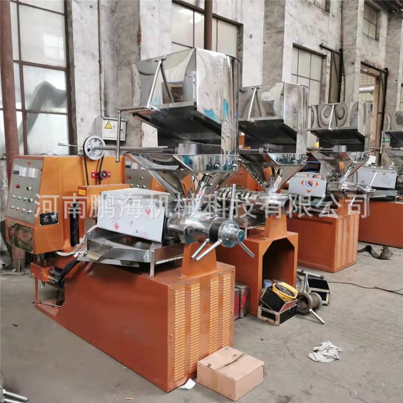 冷热两用组合型榨油机130型冷热两用螺旋榨油机150型大型榨油机