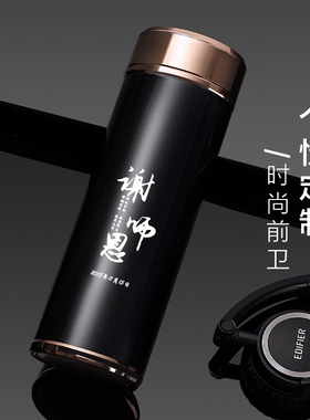 ORTOR保温杯大容量不锈钢水杯男女士商务办公茶杯高档便携水杯子