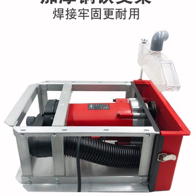 9寸无尘台锯木工石膏板吸尘倒装锯3800W大功率推台锯精密裁板锯