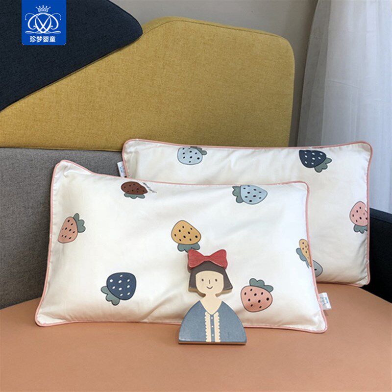 全棉儿童枕套婴儿卡通纯棉宝宝四季通用小学生乳胶记忆枕芯内胆套