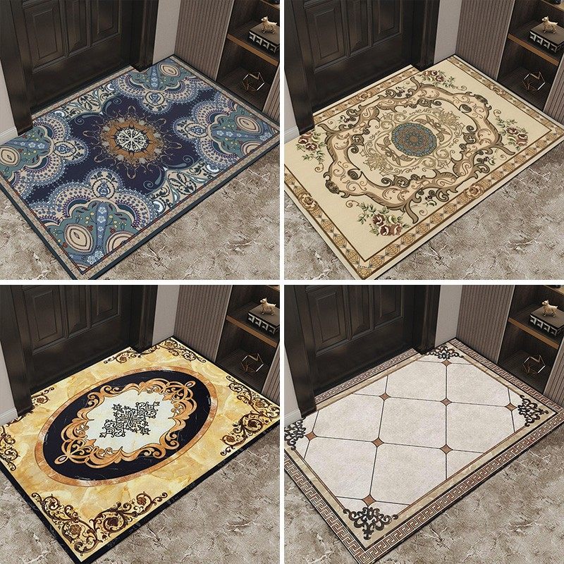 PVC进门地垫家用易清洗脚踏垫子欧式入户门垫免洗可擦美式地板垫,居家布艺,家用脚垫,淘宝优惠券,粉丝福利购,淘宝优惠卷