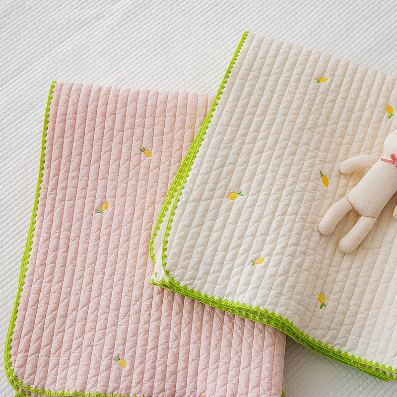 无灰尘透气~ 韩国品牌 新生婴儿宝宝床单 儿童柔软纯棉吸汗床垫
