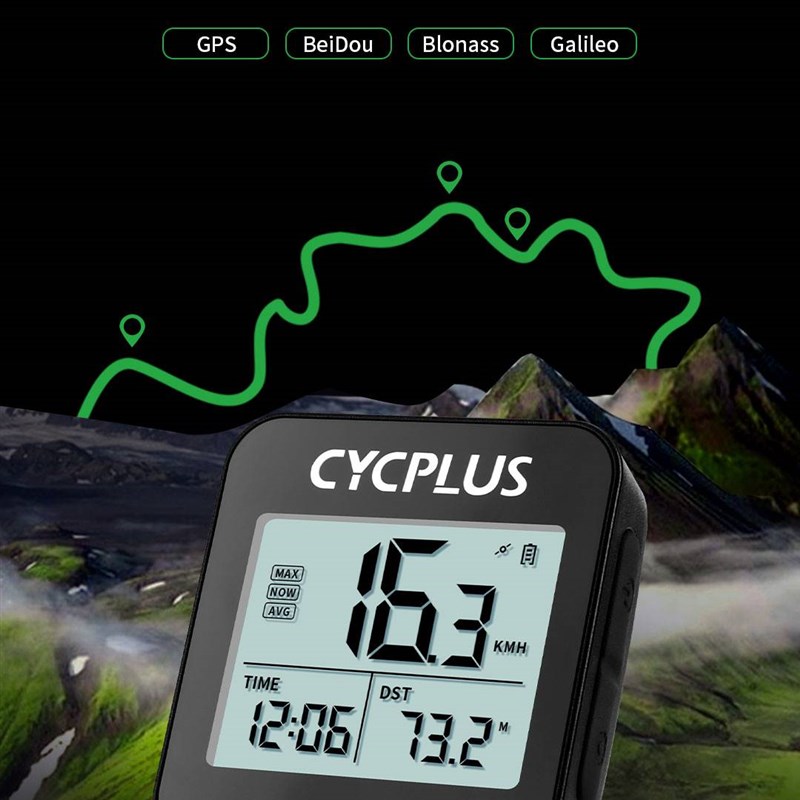 塔斯队长自行车码表山地公路车GPS无线迈速表骑行防水定位里程表