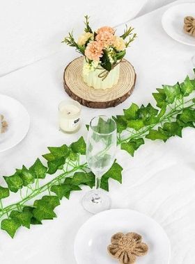 Artificial Ivy Wreath Artificial Plant Plastic Fake Foliage