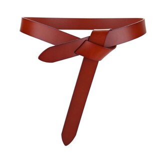极速Newest Design knot cowskin belts for women soft real lea