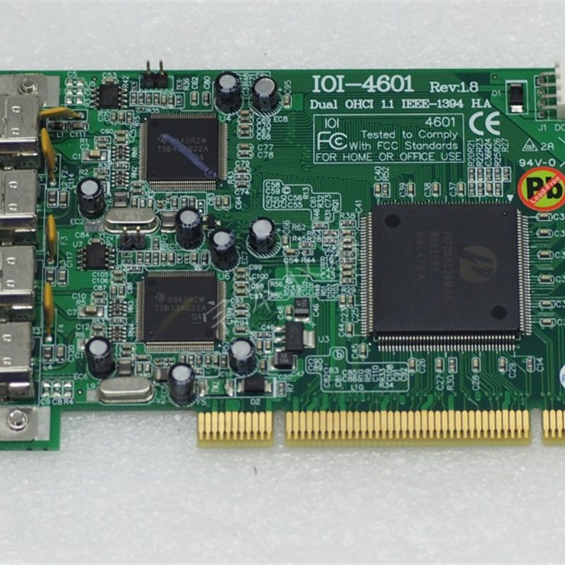 IOI-4601 REV:1.8图像采集卡 1394A卡 4个口议价